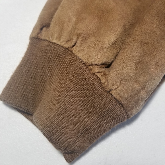 Polo Brown suede leather XL jacket - Picture 7 of 8